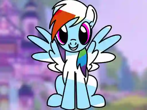 Logħba My Little Pony Coloring Book onlajn
