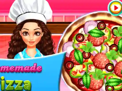 Logħba Homemade Pizza Cooking onlajn