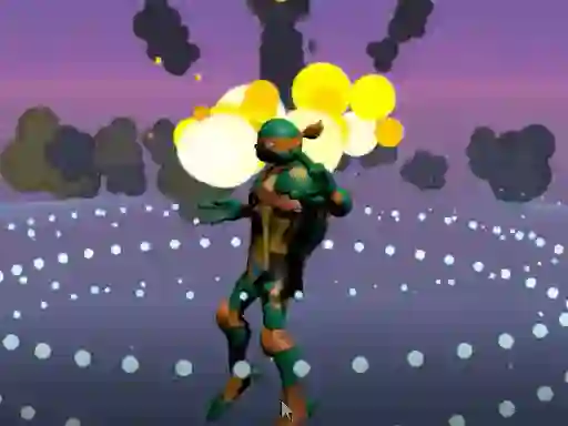 Logħba Ninja Runner Fighter onlajn