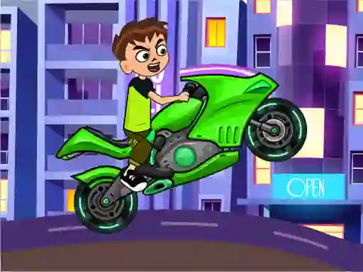 Logħba Ben 10 Racer punk onlajn