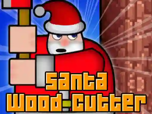 Logħba Santa Wood Cutter onlajn
