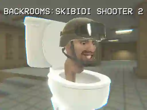 Logħba Backrooms: Skibidi Shooter 2 onlajn