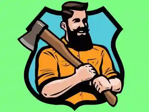 Logħba Woodcutter 3D onlajn