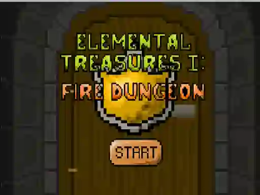 Logħba Elemental Treasures 1: The Fire Dungeon onlajn