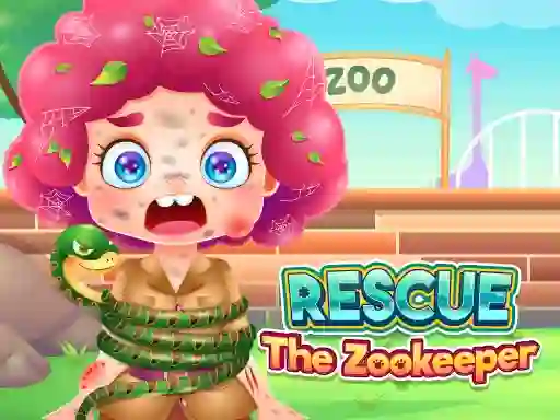 Logħba Funny Rescue Zookeeper onlajn