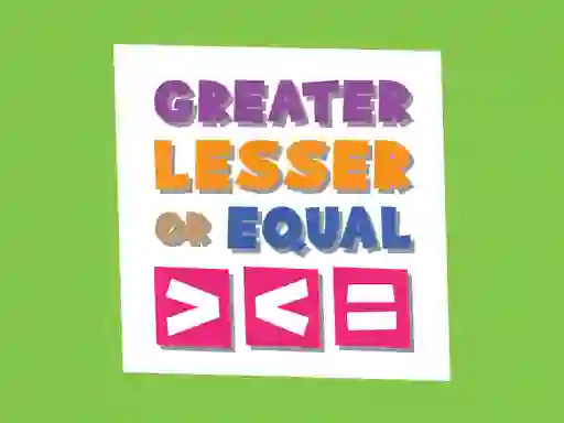 Logħba Greater Lesser Or Equal onlajn