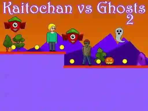 Logħba Kaitochan vs Ghosts 2 onlajn