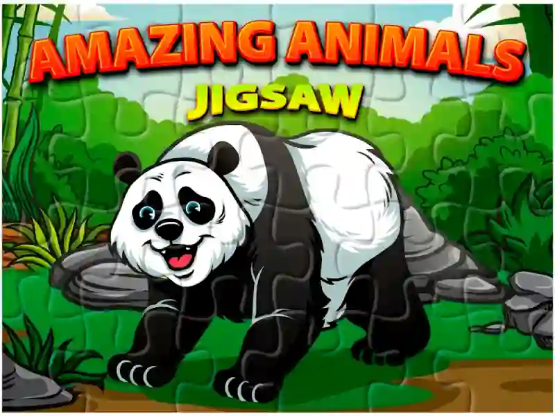 Logħba Amazing Animals Jigsaw onlajn