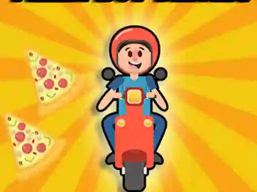Logħba Pizza boy driving onlajn