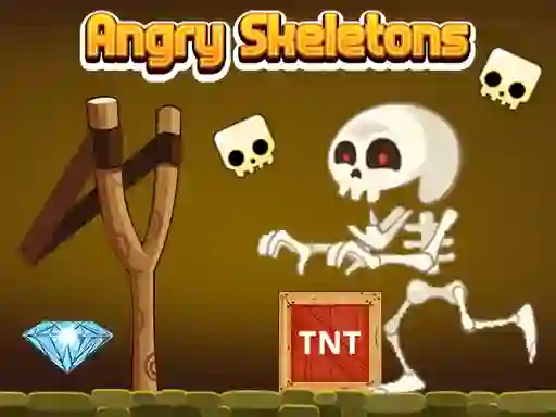 Logħba Angry Skeletons onlajn