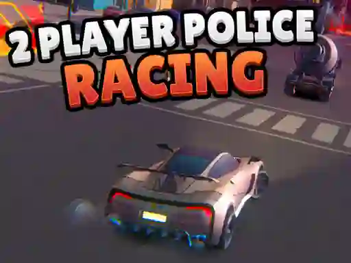 Logħba 2 Player Police Racing onlajn