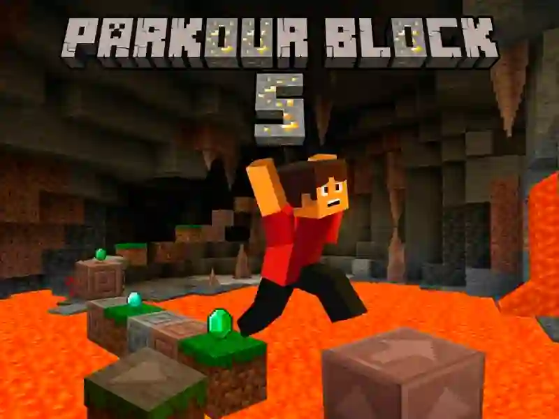 Logħba Parkour Block 5 onlajn