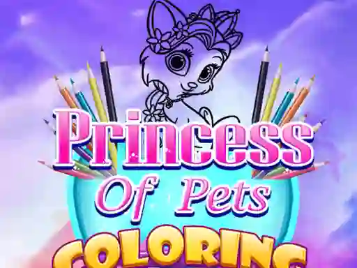 Logħba Princess Of Pets Coloring onlajn