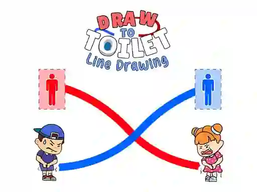 Logħba Draw To Toilet Line Drawing onlajn