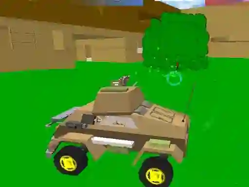 Logħba Blocky Wars 3d Toonfare onlajn