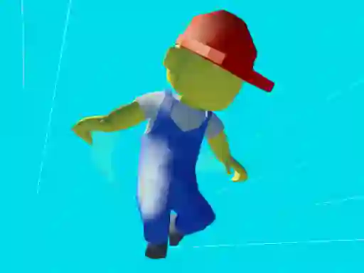 Logħba Parkour Run 3d.io onlajn