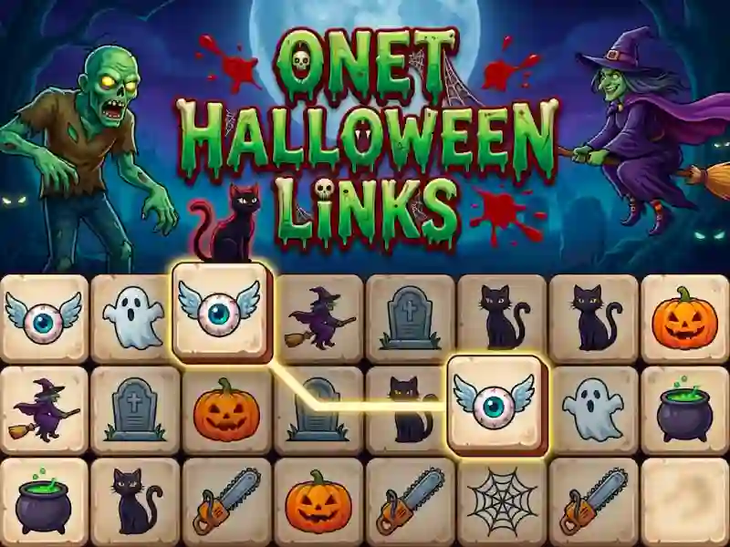 Logħba ONet Halloween Links onlajn