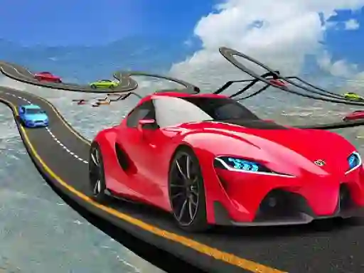 Logħba Mega Ramp Car Stunt onlajn