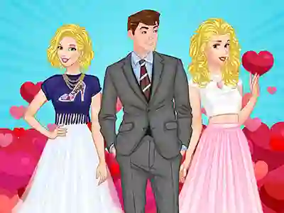Logħba Princesses Boyfriends Rivals onlajn