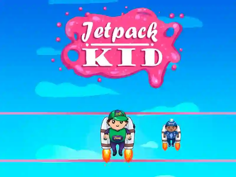 Logħba Jet Pack Kid onlajn