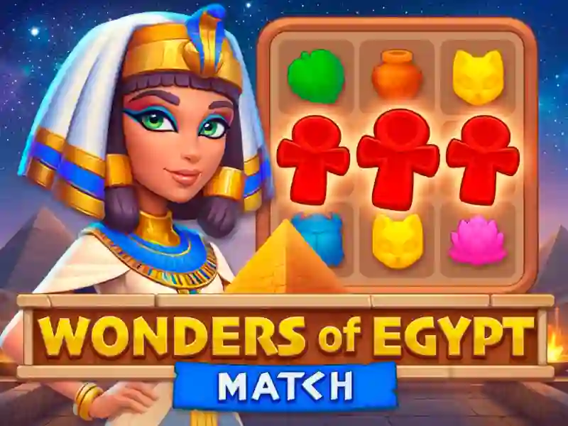 Logħba Wonders of Egypt Match onlajn