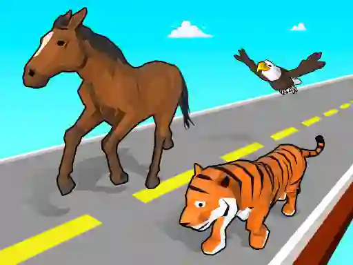 Logħba Animal Transform Race onlajn