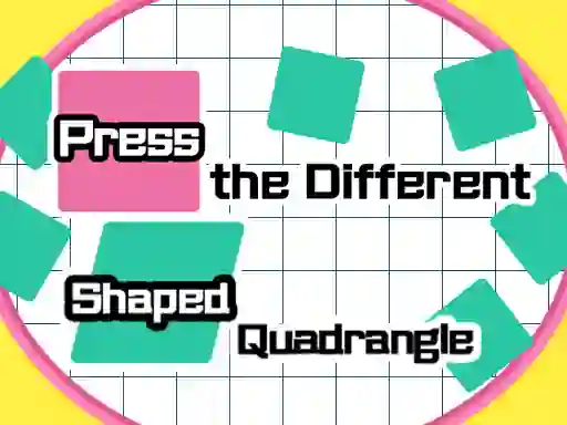 Logħba Press The Different Shaped Quadrangle onlajn