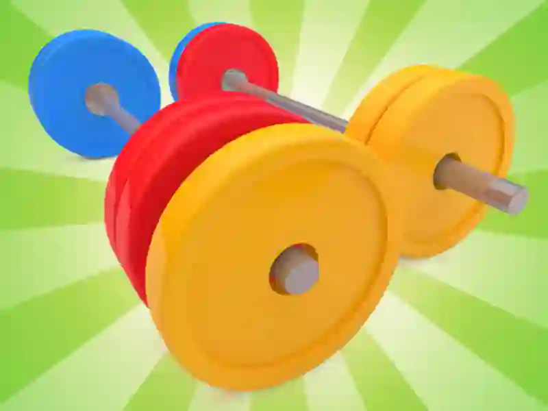 Logħba Barbell Sort Puzzle onlajn