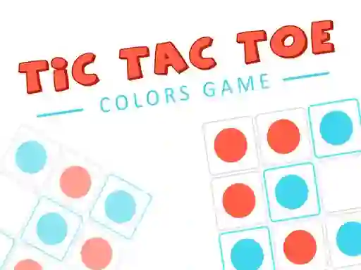Logħba Tic Tac Toe Colors Game onlajn