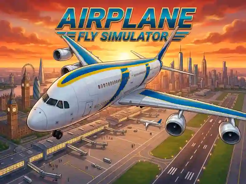 Logħba Airplane Fly Simulator onlajn