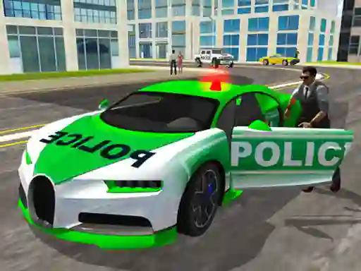 Logħba Police Chase Real Cop Driver onlajn
