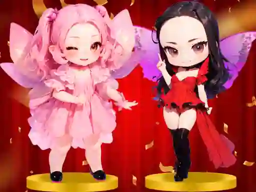 Logħba BlackPink Chibi Claw Machine onlajn