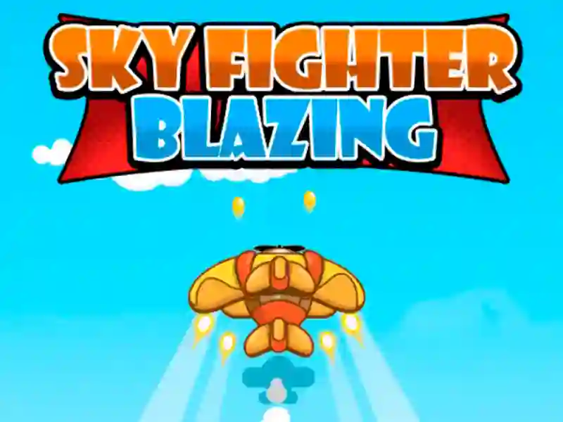 Logħba Sky Fighter Blazing onlajn