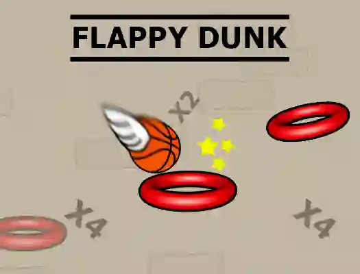 Logħba Flappy Dunk onlajn
