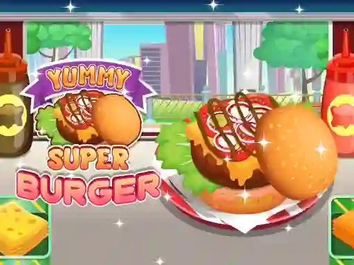 Logħba Yummy Super Burger onlajn