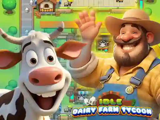 Logħba Idle Dairy Farm Tycoon onlajn