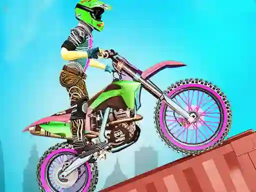 Logħba Bike Stunt Racing 3d onlajn