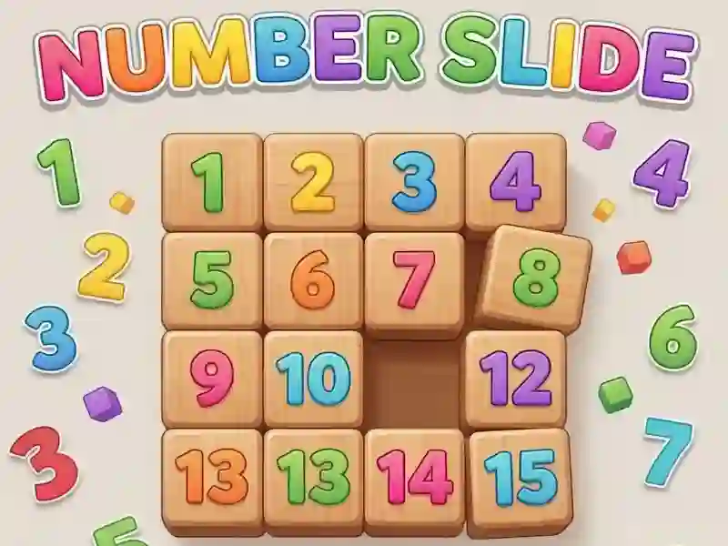 Logħba Number Slide onlajn
