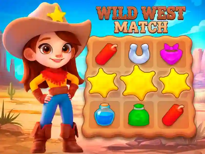 Logħba Wild West Match onlajn