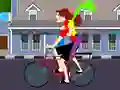 Logħba Cycling Kiss onlajn