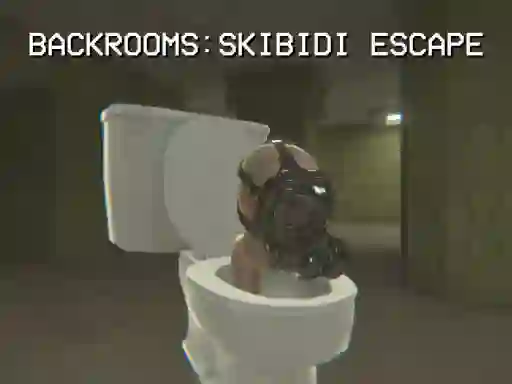 Logħba Backrooms: Skibidi Escape onlajn