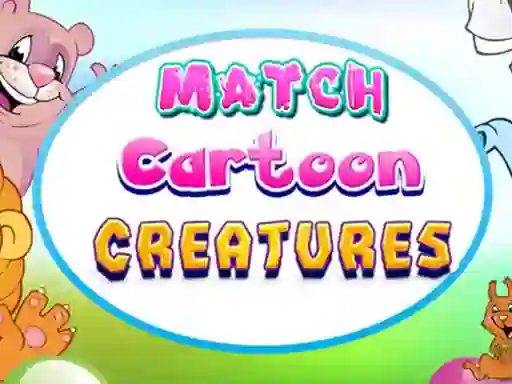 Logħba Match Cartoon Creatures onlajn