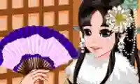 Logħba Kimono Cutie Dress Up onlajn