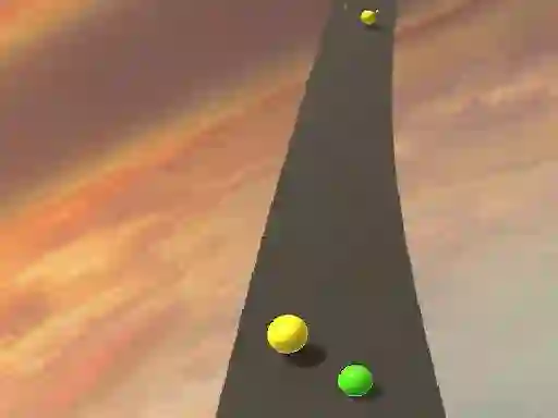 Logħba Sky Ball Race onlajn