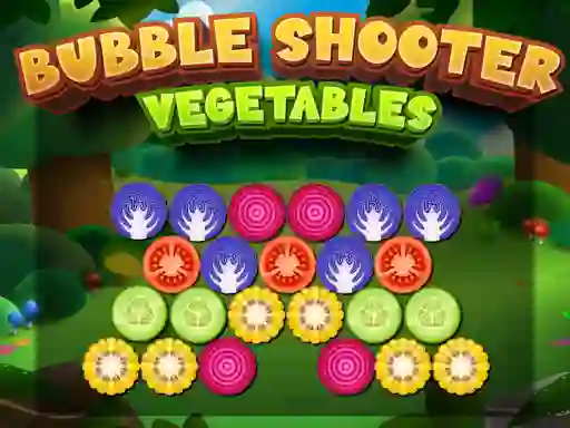 Logħba Bubble Shooter Vegetables onlajn