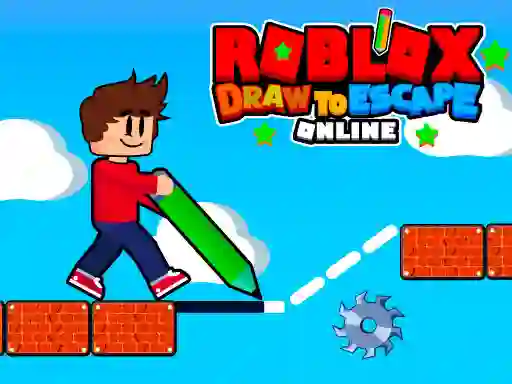 Logħba Roblox Draw to Escape Online onlajn