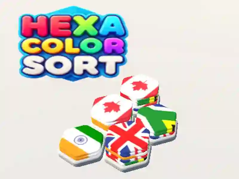 Logħba Hexa Color Sort onlajn