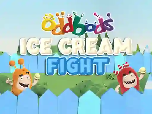 Logħba Oddbods Ice Cream Fight onlajn