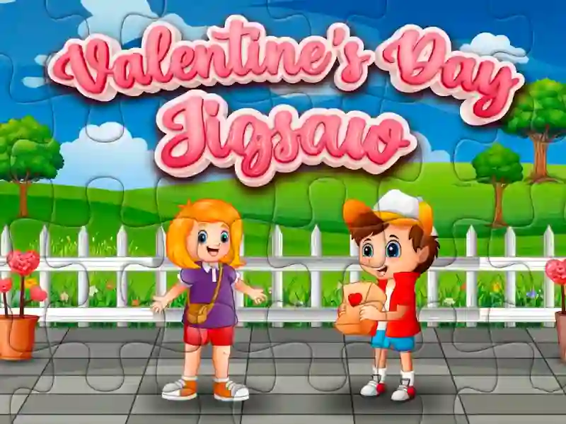 Logħba Valentine Day Jigsaw onlajn