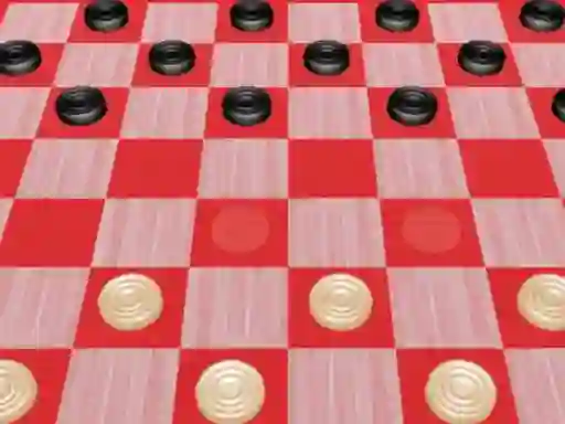 Logħba Checkers 3d onlajn